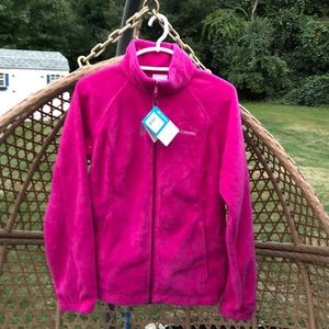 Columbia Fleece w/ Front Full Pull Down Zipper